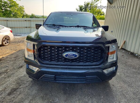 1FTFX1E53NFA22160 2022 FORD F150 Black Vista frontal