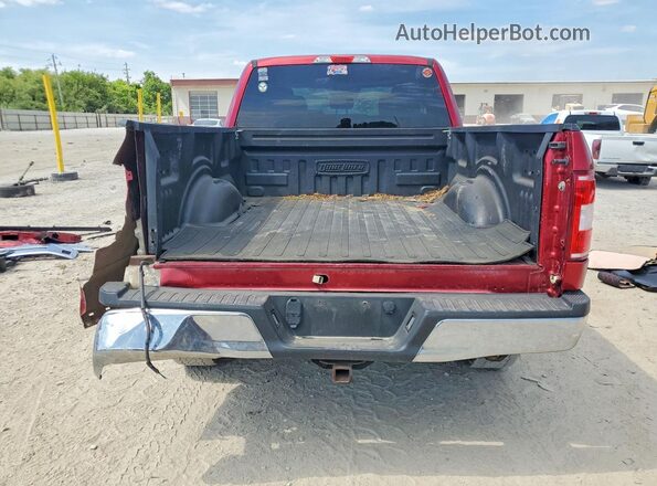 1FTFX1E54JFE41144 2018 FORD F150 Red Vista trasera