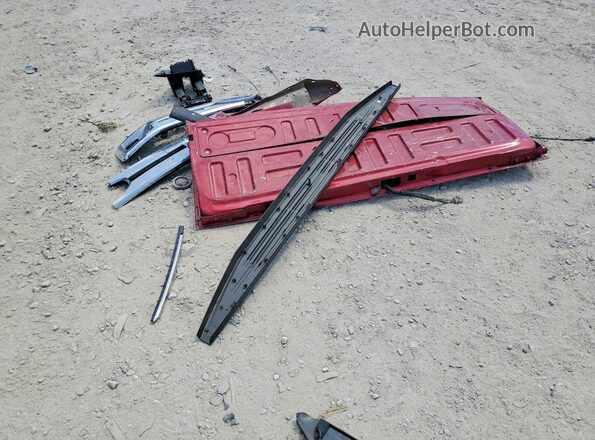 1FTFX1E54JFE41144 2018 FORD F150 Red Vista del compartimento del motor