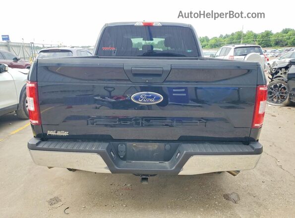1FTFX1E54JKF85347 2018 FORD F150 Black Vista trasera
