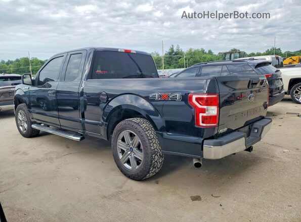 1FTFX1E54JKF85347 2018 FORD F150 Black Trasero izquierdo