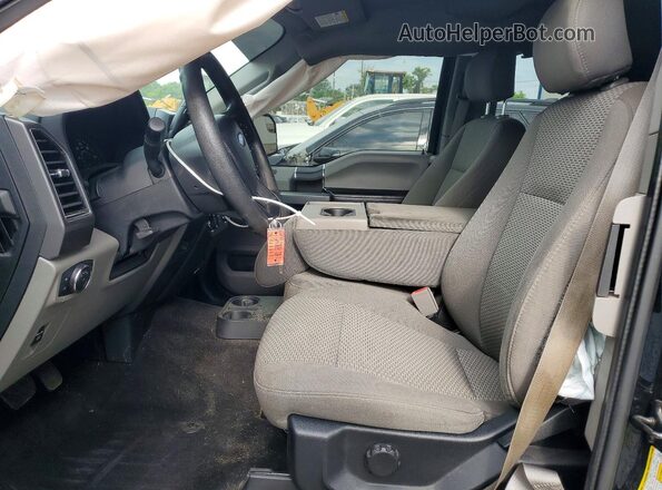 1FTFX1E54JKF85347 2018 FORD F150 Black Vista interior delantera