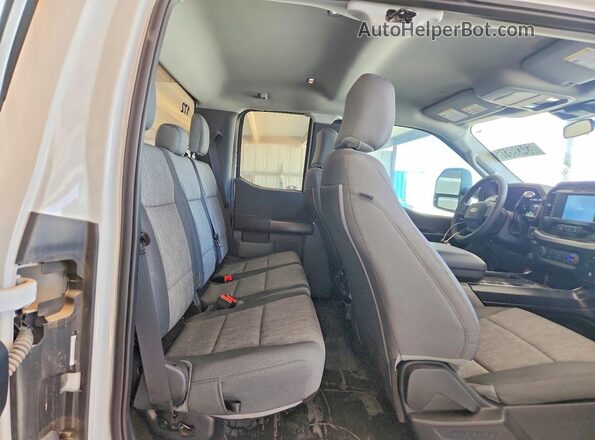1FTFX1E54NKE64646 2022 FORD F150 White Հետևի նստատեղերի տեսք