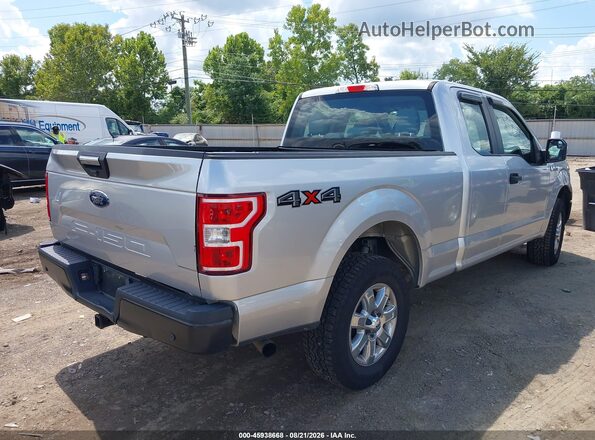 1FTFX1E57JFE10518 2018 FORD F150 Silver Հետևի աջ