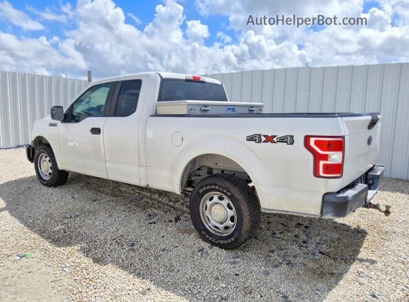 1FTFX1E57LFB35459 2020 FORD F150 White Հետևի ձախ