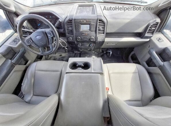 1FTFX1E57LFB35459 2020 FORD F150 White Առջևի վահանակի տեսք