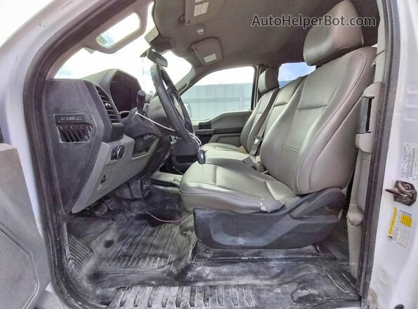 1FTFX1E57LFB35459 2020 FORD F150 White Սալոնի դիմացի տեսք