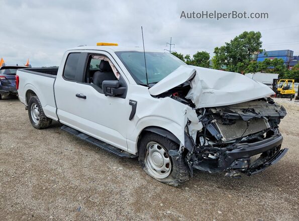 1FTFX1E57NFB81019 2022 FORD F150 White Front right