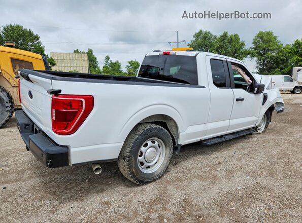 1FTFX1E57NFB81019 2022 FORD F150 White Rear right