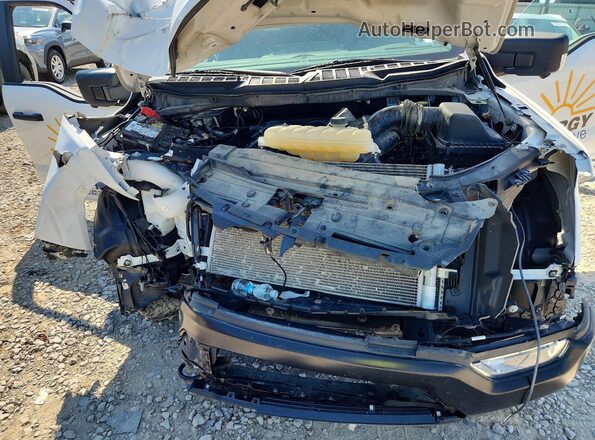 1FTFX1E57NFB81019 2022 FORD F150 White Rear interior view
