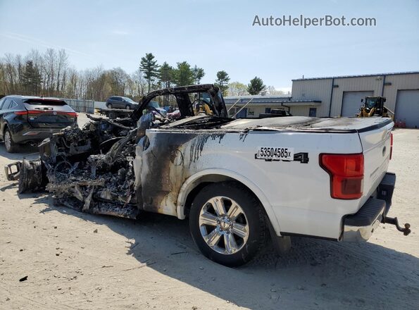 1FTFX1E58KKD61693 2019 FORD F150 White Tył lewy