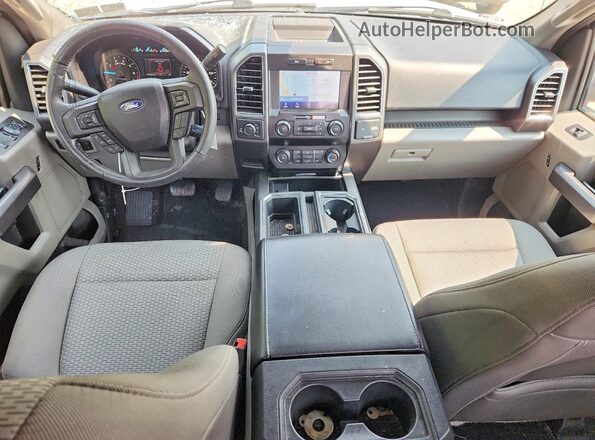 1FTFX1E58LKF01517 2020 FORD F150 Белый Вид панели приборов