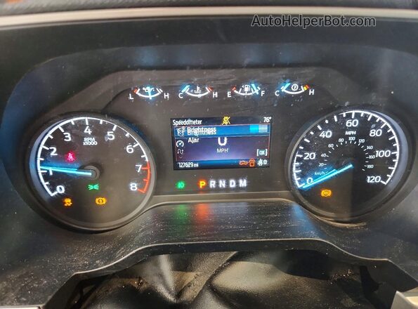1FTFX1E59NFB90269 2022 FORD F150 White Vista del cuadro de instrumentos