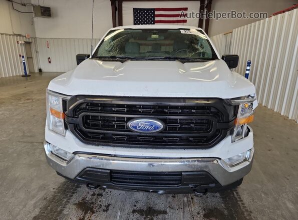 1FTFX1E59NFB90269 2022 FORD F150 White Vista interior de 360 grados