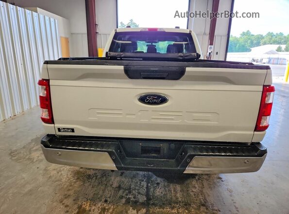 1FTFX1E59NFB90269 2022 FORD F150 White Vista trasera