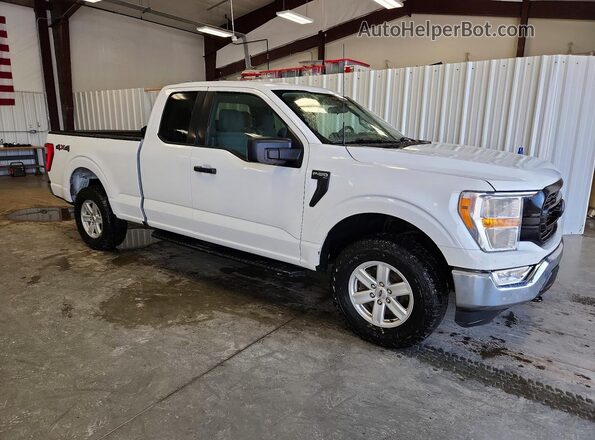 1FTFX1E59NFB90269 2022 FORD F150 White Delantero derecho