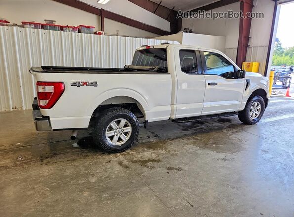 1FTFX1E59NFB90269 2022 FORD F150 White Trasero derecho