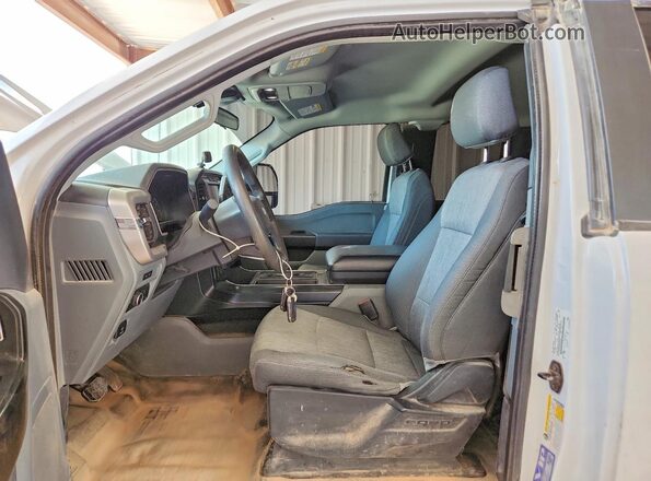 1FTFX1E59NKE64657 2022 FORD F150 White Vista interior delantera
