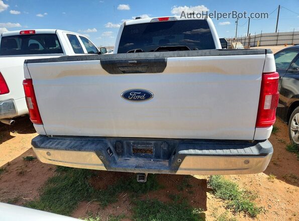 1FTFX1E59NKE64657 2022 FORD F150 White Vista trasera