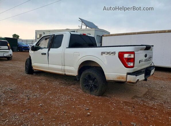 1FTFX1E80NFA93147 2022 FORD F150 White Задня ліва чверть