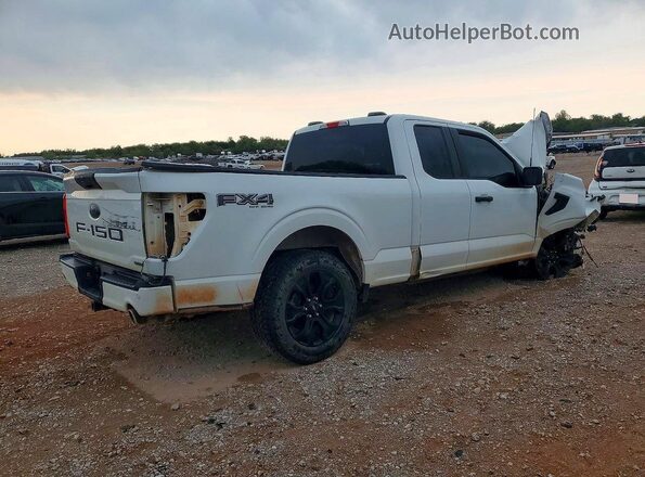 1FTFX1E80NFA93147 2022 FORD F150 White Задня права чверть