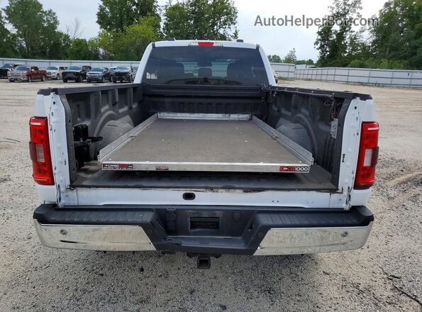 1FTFX1E87MKF07613 2021 FORD F150 Белый Вид сзади