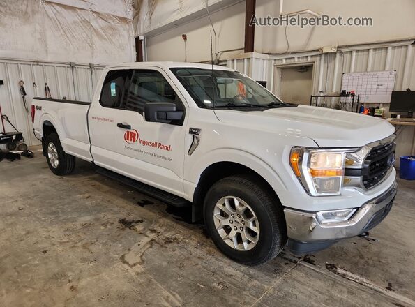 1FTFX1E87MKF07613 2021 FORD F150 Белый 