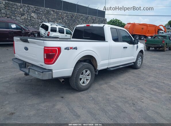 1FTFX1E8XMKE08266 2021 FORD F150 White Հետևի աջ
