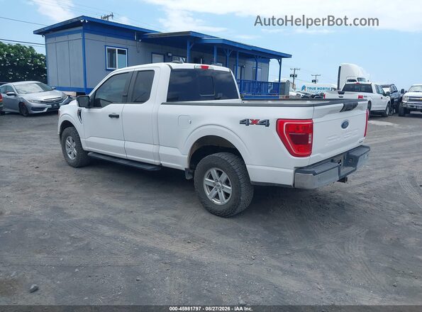 1FTFX1E8XMKE08266 2021 FORD F150 White Հետևի ձախ