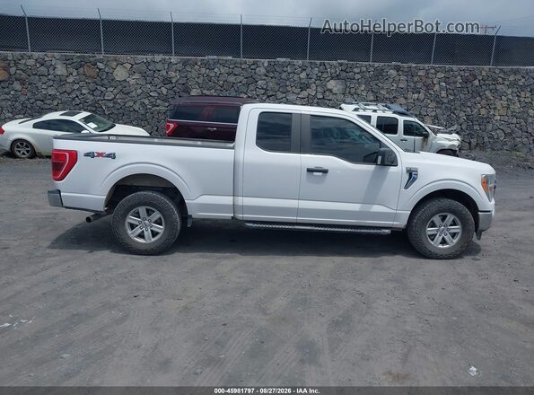 1FTFX1E8XMKE08266 2021 FORD F150 White Դիմացի տեսք