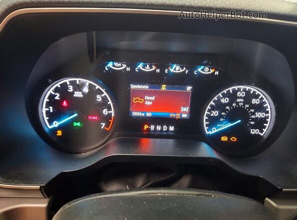 1FTFX1E8XMKE24905 2021 FORD F150 Белый Вид щитка приборов