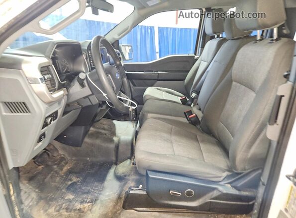 1FTFX1E8XMKE24905 2021 FORD F150 Белый Вид салона спереди