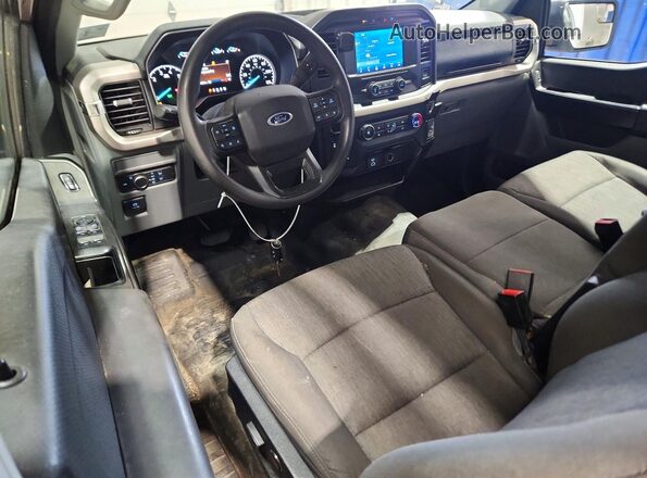 1FTFX1E8XMKE24905 2021 FORD F150 Белый Вид панели приборов