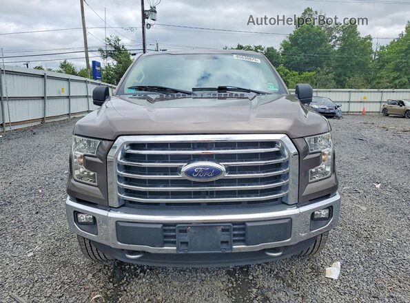 1FTFX1EF1GFD29984 2016 FORD F150 Коричневый Вид спереди
