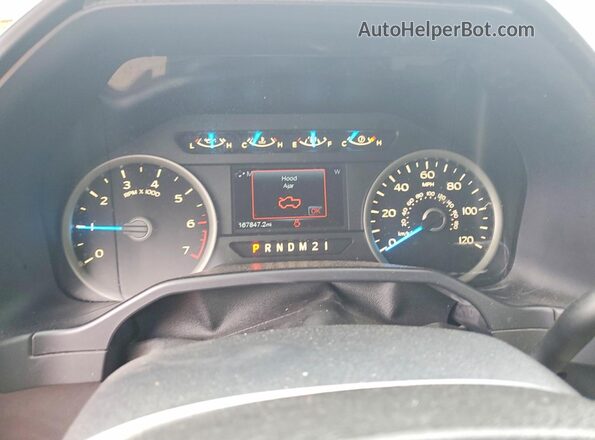 1FTFX1EF1GFD29984 2016 FORD F150 Коричневый Вид щитка приборов