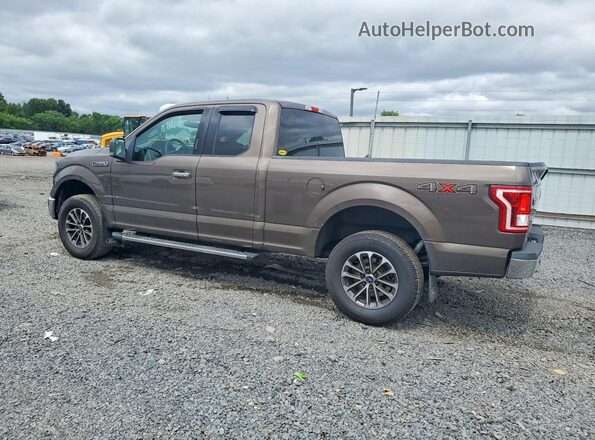 1FTFX1EF1GFD29984 2016 FORD F150 Коричневый Задняя левая четверть