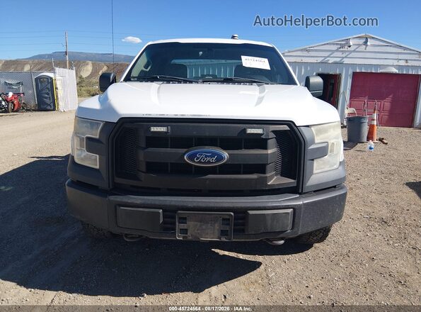1FTFX1EF1GKD60501 2016 FORD F150 White Vista del cuadro de instrumentos
