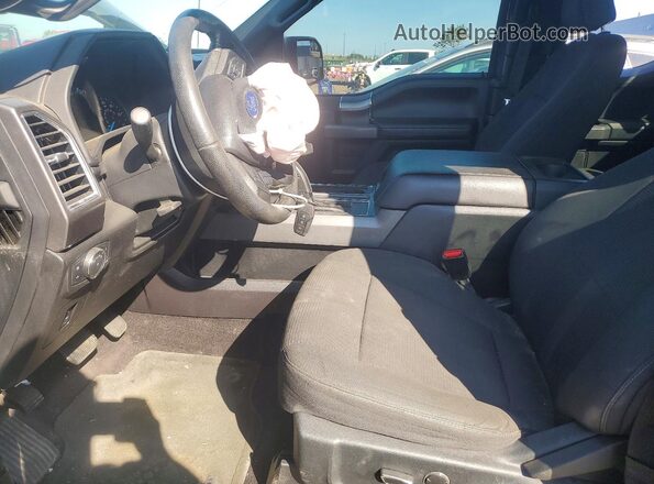 1FTFX1EF2GFD14796 2016 FORD F150 Gray Widok wnętrza z przodu