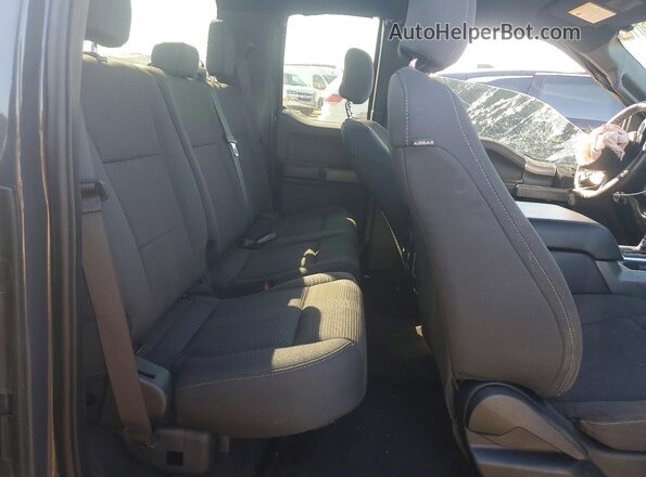 1FTFX1EF2GFD14796 2016 FORD F150 Gray Widok tylnych siedzeń
