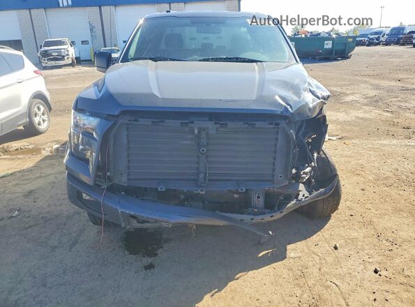 1FTFX1EF2GFD14796 2016 FORD F150 Gray Widok z przodu