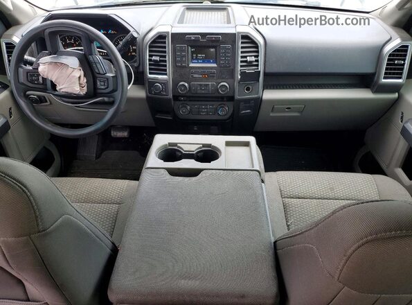 1FTFX1EF3GKE85841 2016 FORD F150 White Вид панелі приладів