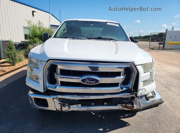 1FTFX1EF3GKE85841 2016 FORD F150 White Вид спереду