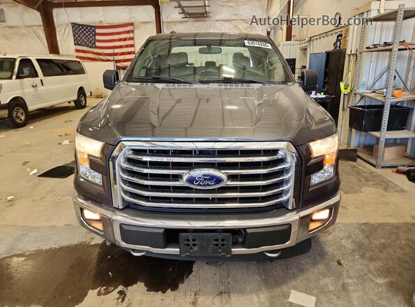 1FTFX1EF4GFA60735 2016 FORD F150 Серый Вид спереди