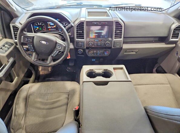 1FTFX1EF4GFA60735 2016 FORD F150 Серый Вид панели приборов