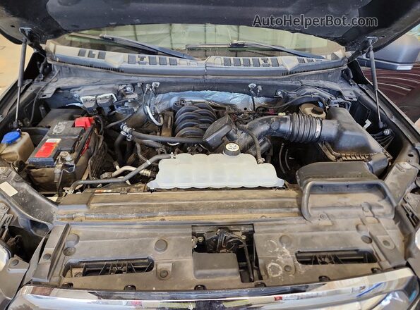 1FTFX1EF4GFA60735 2016 FORD F150 Серый Вид задней части салона