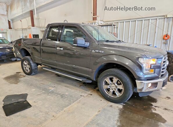 1FTFX1EF4GFA60735 2016 FORD F150 Серый Передняя правая четверть