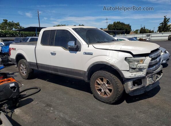 1FTFX1EF5GKD57469 2016 FORD F150 White Delantero derecho