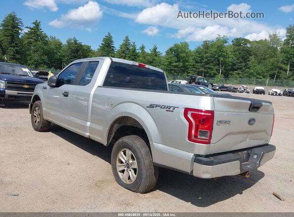 1FTFX1EF8GFA75044 2016 FORD F150 Серебряный Задняя левая четверть