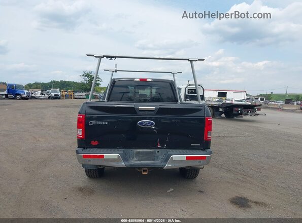 1FTFX1EF8GKD64416 2016 FORD F150 Black Widok z przodu