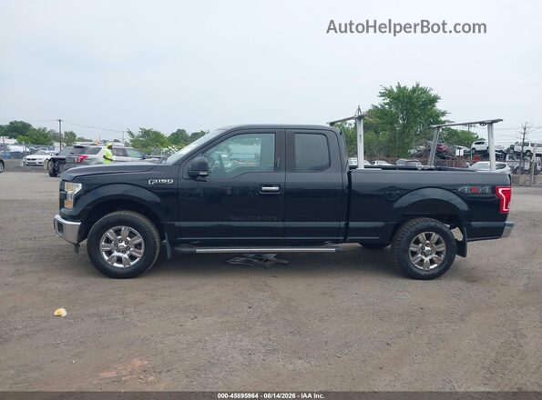 1FTFX1EF8GKD64416 2016 FORD F150 Black Widok wnętrza 360 stopni